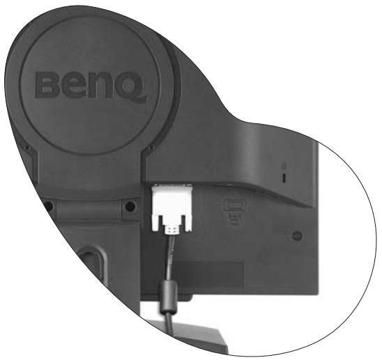 BENQ FP91G X - Installation matérielle du moniteur - 8