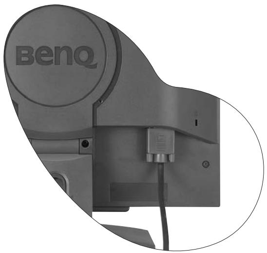 BENQ FP91G X - Installation matérielle du moniteur - 9