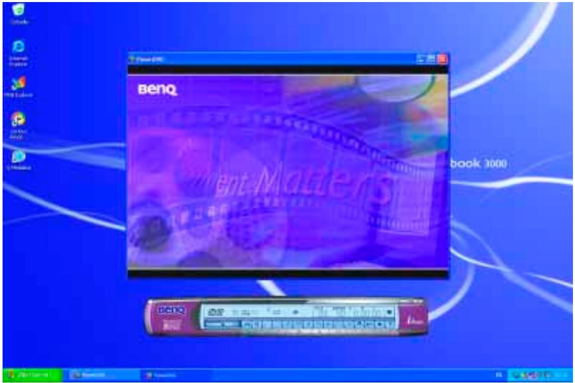 BENQ JOYBOOK 3000 - Lecture vidéo et réalisation de montages - 1
