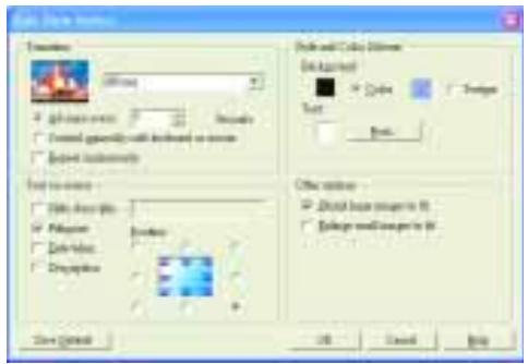 BENQ JOYBOOK 3000 - Création d'un diaporama - 3