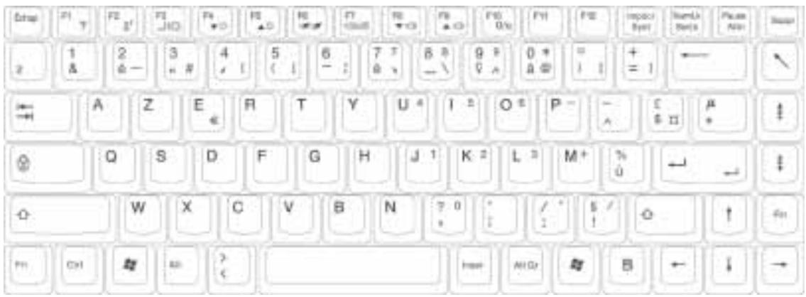 BENQ JOYBOOK 3000 - Touches de fonction - 1