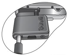 BENQ P500 - Rechargement de la batterie - 1