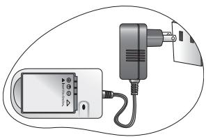 BENQ E720 - Rechargement de la batterie - 1