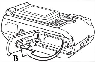 BENQ DC S40 - Insertion de la batterie - 2