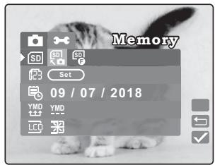 BENQ DC S40 - Mémoire SD - 1