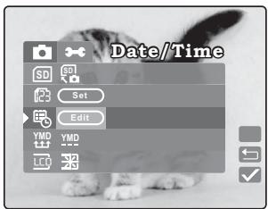 BENQ DC S40 - Date/Heure - 2