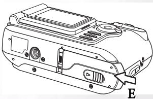 BENQ DC S40 - Insertion de la batterie - 4