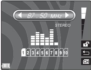 BENQ DC S40 - Lecture des fichiers Radio FM - 4