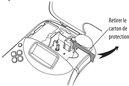 DYMO LABELMANAGER 450D - Pour insérer la cassette ruban - 2