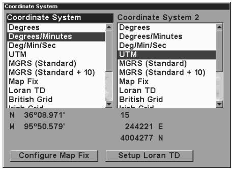 LOWRANCE GLOBALMAP 3000MT - Position de carte - 1