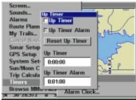 LOWRANCE GLOBALMAP 3000MT - Minuteurs/alarme - 2