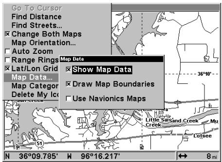 LOWRANCE GLOBALMAP 3000MT - Détails de carte - 1