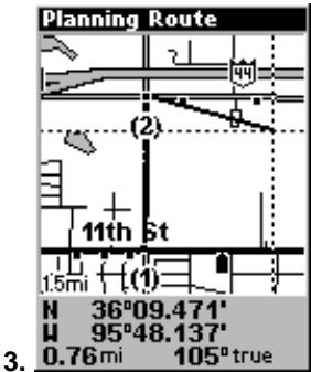 LOWRANCE IFINDER H2O - Routes Created in iFINDER - 3