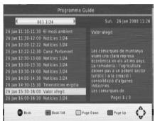 SIGMATEK DVBR-520HD - EPG (Electronic program guide) - 1