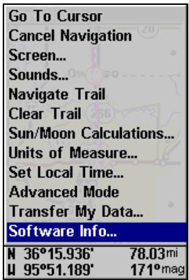 LOWRANCE IFINDER HUNT C - Informations système - 1
