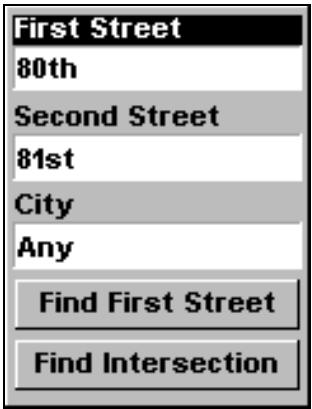 LOWRANCE IFINDER HUNT C - Rechercher des rues ou des intersections rechercher une rue - 2