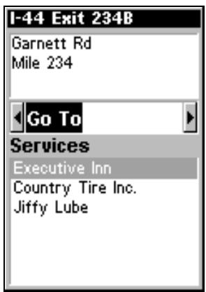 LOWRANCE IFINDER HUNT C - Trouver des sorties d'autoroutes - 3