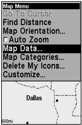 LOWRANCE IFINDER HUNT C - Données cartographiques - 1