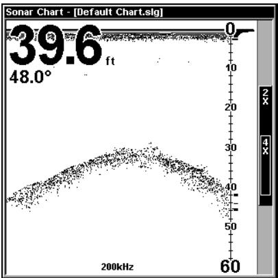 LOWRANCE X102C - Fonctionnement du sonar - 1