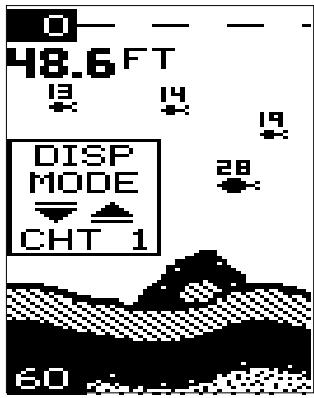 LOWRANCE X38 - Chtt 1 (graphique n° 1) - 1