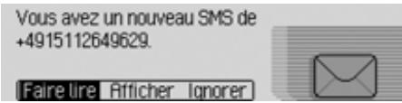 BECKER CASCADE PRO 7941 - Nouveau message SMS - 1