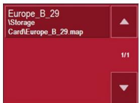 BECKER 7929 - Menu de navigation: charge carte - 2