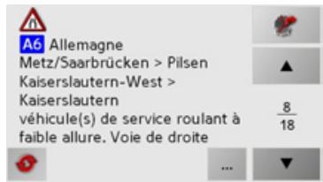 BECKER TRAFFIC ASSIST Z101 - Lire un message - 1
