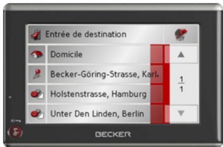 BECKER TRAFFIC ASSIST Z101 - Règles de base concernant l'écran tactile - 1