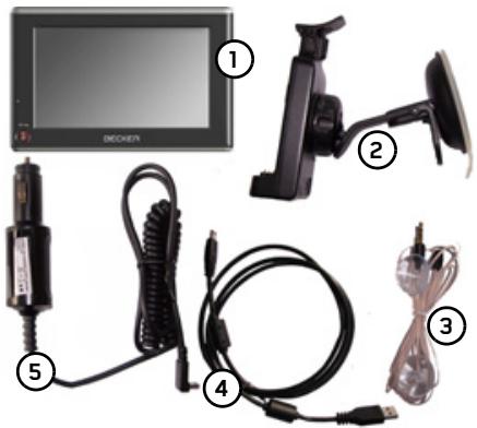 BECKER TRAFFIC ASSIST Z101 - Volume de livraison - 1