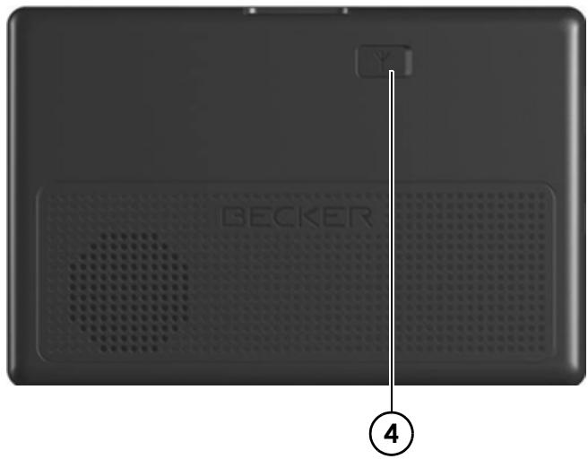 BECKER TRAFFIC ASSIST Z101 - Émissions et mise au rebut - 4