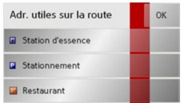 BECKER TRAFFIC ASSIST Z101 - Définir les catégories de destinations spéciales : - 1