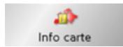 BECKER TRAFFIC ASSIST Z250 FERRARI - La touche Info carte - 1