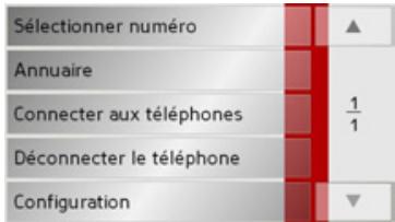BECKER TRAFFIC ASSIST Z250 FERRARI - Menu de téléphone - 2
