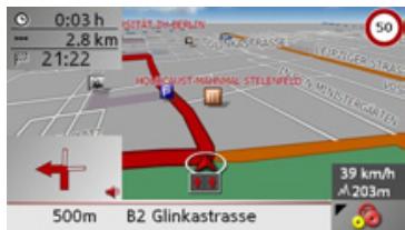 BECKER TRAFFIC ASSIST Z250 FERRARI - Modifier la représentation (barre d'outils) - 2