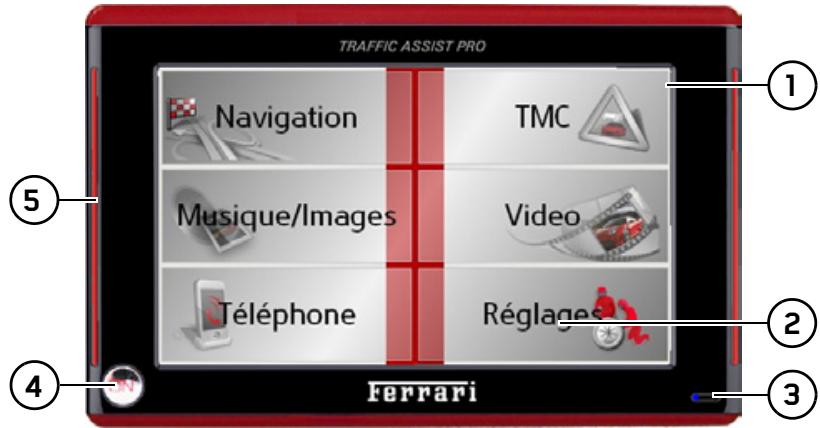 BECKER TRAFFIC ASSIST Z250 FERRARI - Furniture - 1