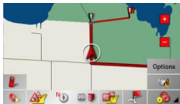 BECKER TRAFFIC ASSIST Z250 FERRARI - Destination dans une zone Off-Road - 1