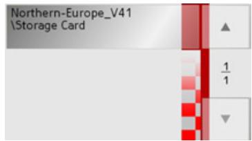 BECKER TRAFFIC ASSIST Z250 FERRARI - La touche Carte - 2