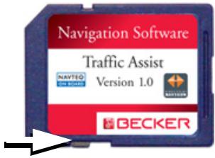 BECKER TRAFFIC ASSIST Z250 FERRARI - Remarques : - 1