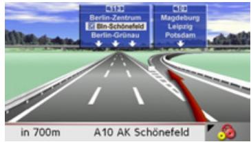 BECKER TRAFFIC ASSIST Z250 FERRARI - Affichage de cartes avec Reality View - 1
