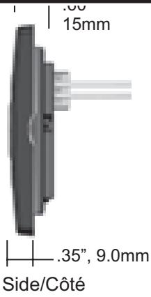 THETFORD TECMA EASYFIT - Commutateur mural et câblage - 1