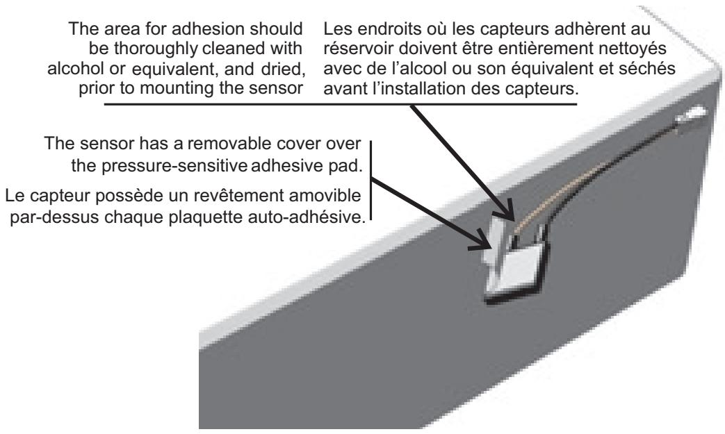 THETFORD TECMA EASYFIT - Montage des capteurs du réservoir - 2