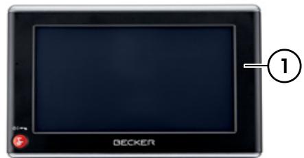 BECKER TRAFFIC ASSIST Z109 - Émissions et mise au rebut - 1