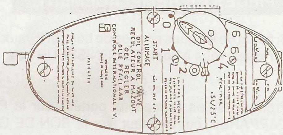 GODIN LE QUENTIN 3838 - Réglage du débit de FUEL - 1