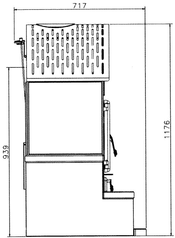 GODIN 350105 CHAMONIX II - POÉLE   LE CHAMONIX II RÉF. 350105   à régulation thermostatique - 1
