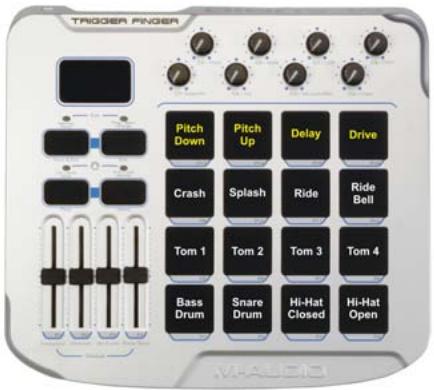 M-AUDIO TRIGGERFINGER - Utiliser l'affection Note Off - 1
