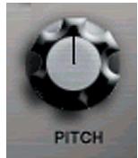 M-AUDIO M-TRON - Bouton de pitch. - 1