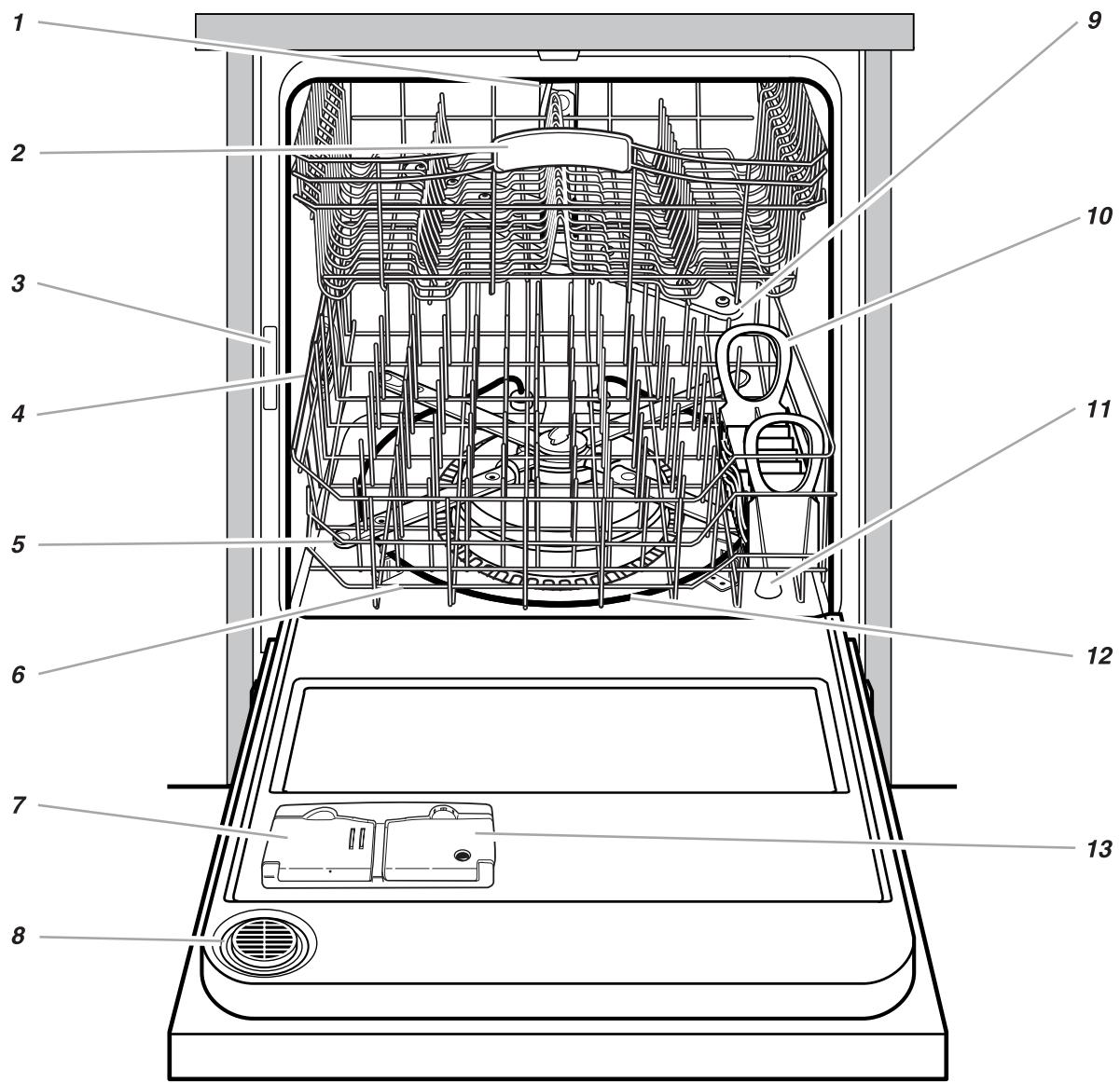 KITCHENAID 8269905A - PARTS AND FEATURES - 1