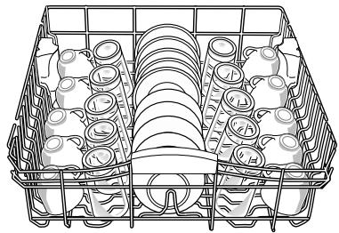 KITCHENAID 8269905A - Loading the Top Rack - 1