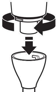 KITCHENAID 5KHB2571EAC, 5KHB2571EER, 5KHB2571EOB, 5KHB2571ESX - Utilisation de l'axe mélangeur - 2