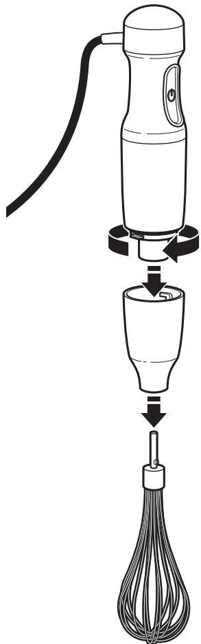 KITCHENAID 5KHB2571EAC, 5KHB2571EER, 5KHB2571EOB, 5KHB2571ESX - Utilisation du fouet - 1